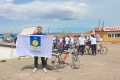 Аэропорт "Байкал" принял участие в велопробеге "Километры Победы" 